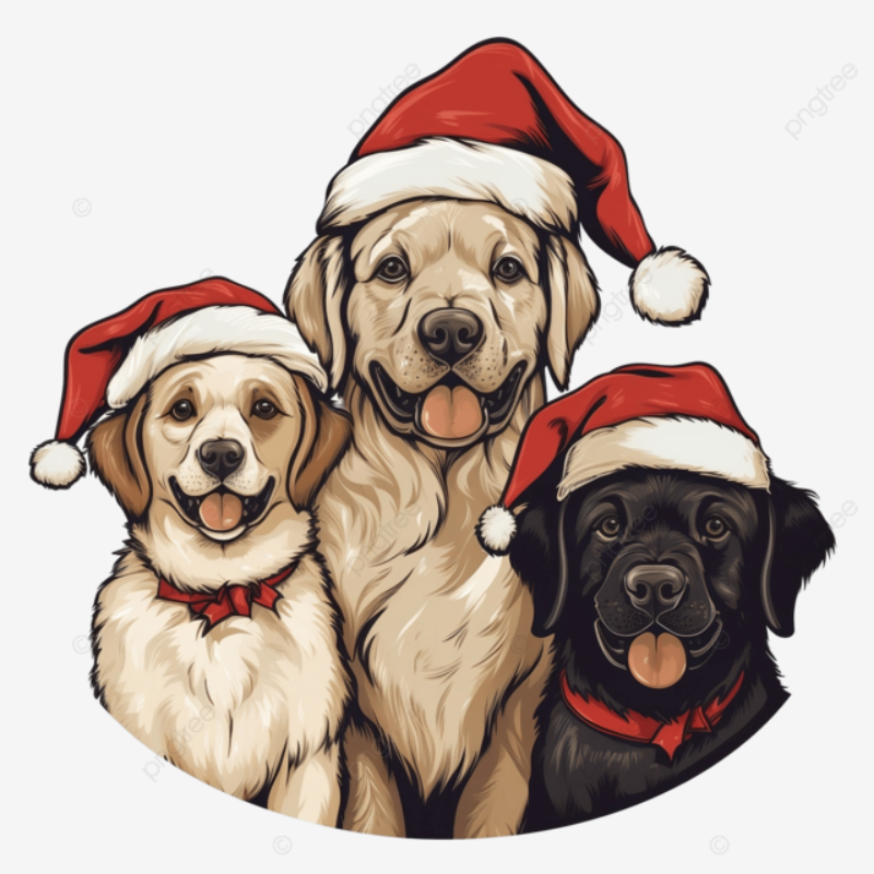 Christmas Dog | Diamond Painting