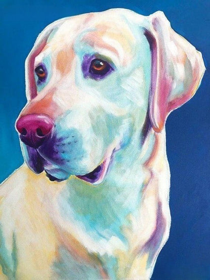 Yellow Labrador Dog | Diamond Painting