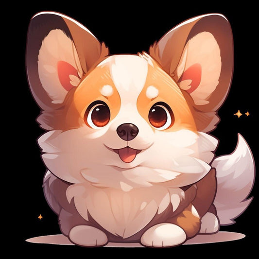 Corgi Dog | Diamond Painting