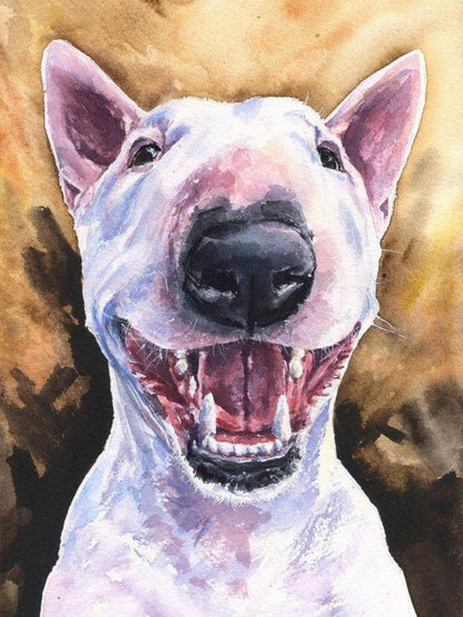 English Bull Terrier Dog | Diamond Painting