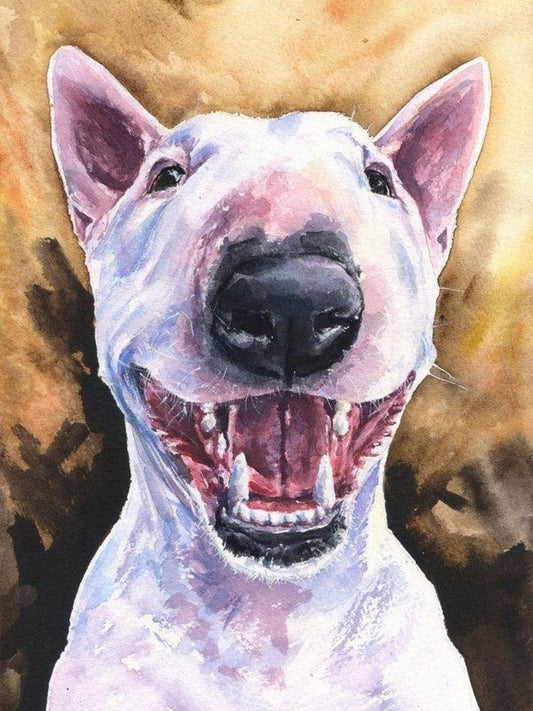 English Bull Terrier Dog | Diamond Painting