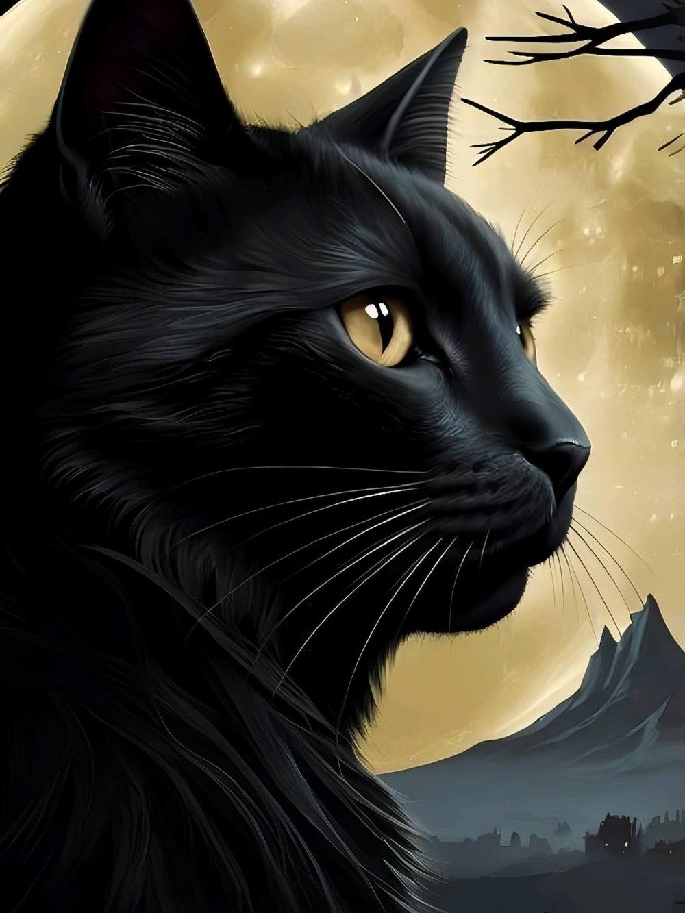 Black Cat | Diamond Painting