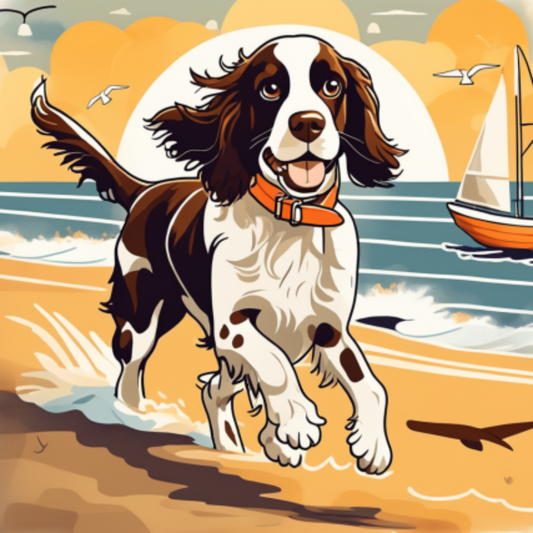 English Springer Spaniel Dog | Diamond Painting