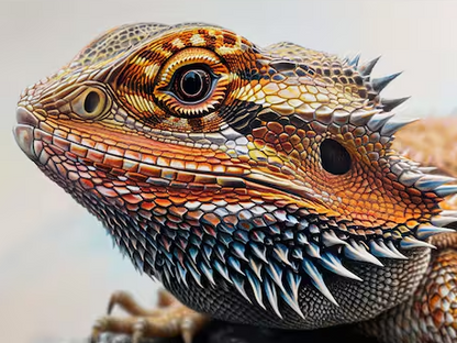Bearded Dragon | Diamond Painting