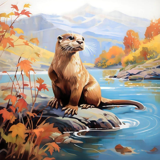 Sea Otter | Diamond Painting