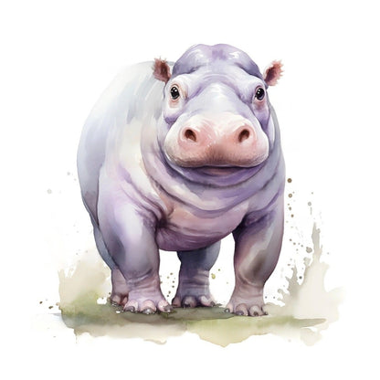 Hippo | Diamond Painting