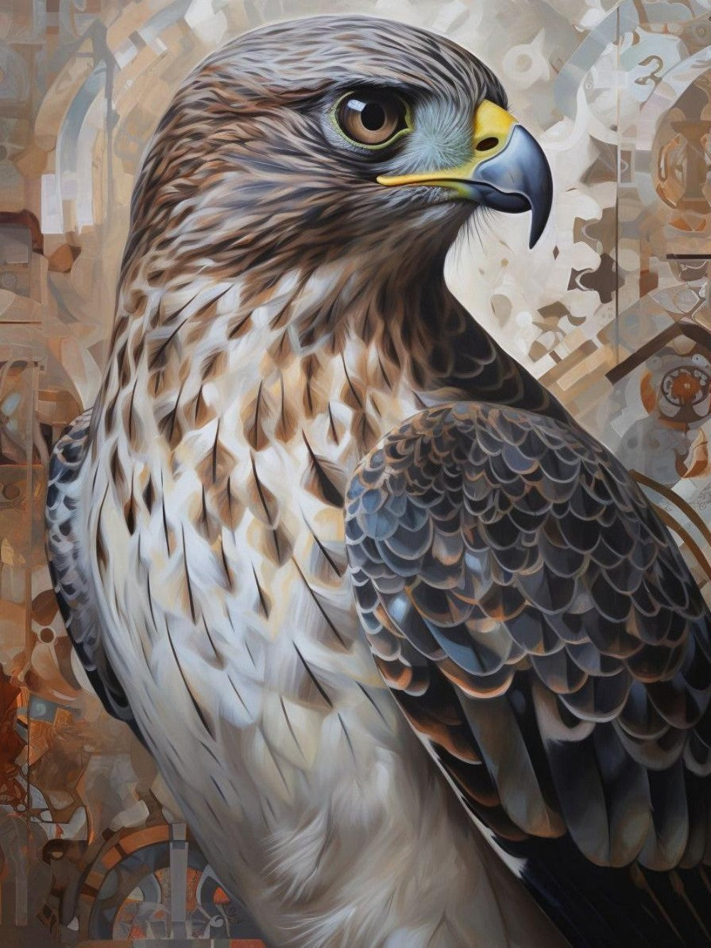 Falcon | Diamond Painting