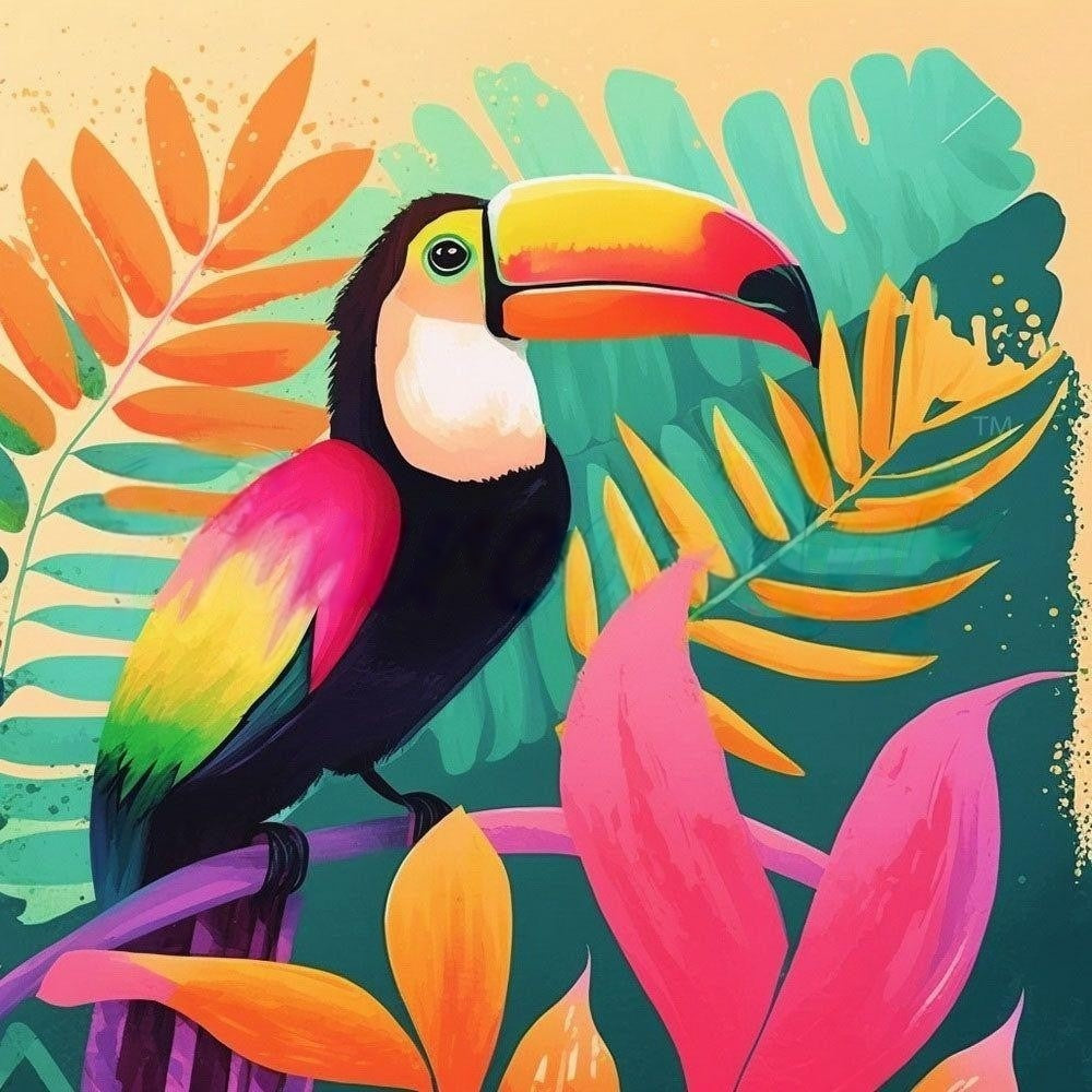 Toucan Bird | Diamond Painting