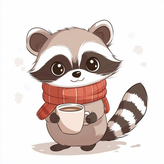 Raccoon | Diamond Painting