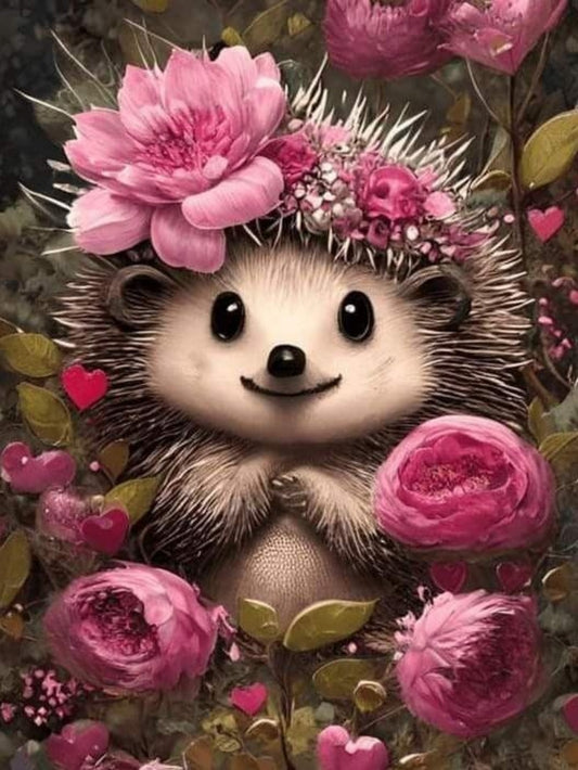 Hedgehog | Diamond Painting