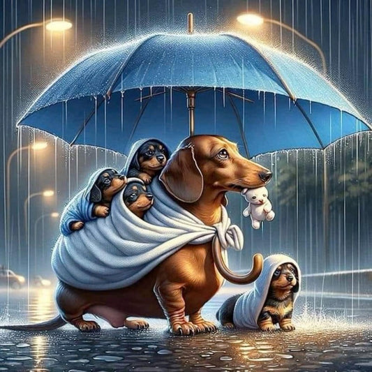 Dachshund Dog | Diamond Painting
