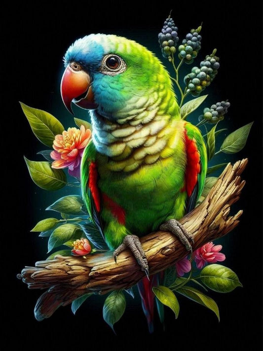 Rainbow Parrots | Diamond Painting