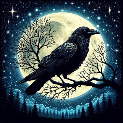 Crow | Diamond Painting