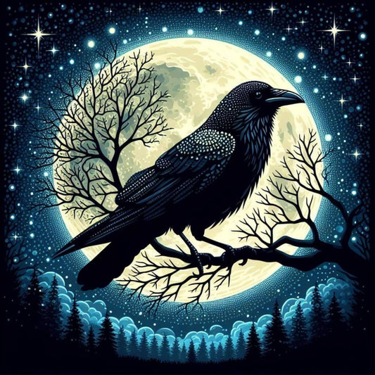 Crow | Diamond Painting