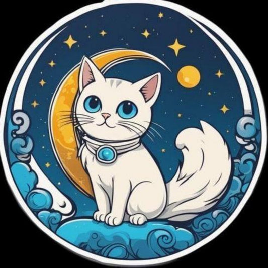 Cats in Space | Diamond Painting