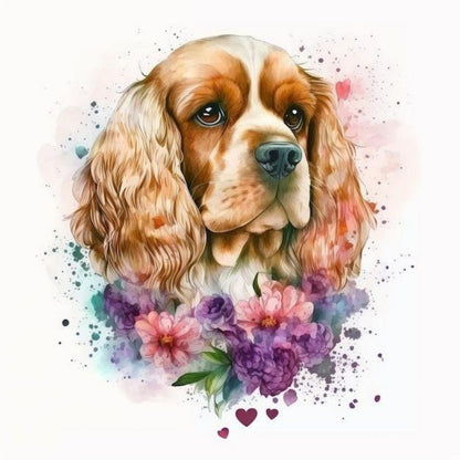 Cocker Spaniel Dog | Diamond Painting