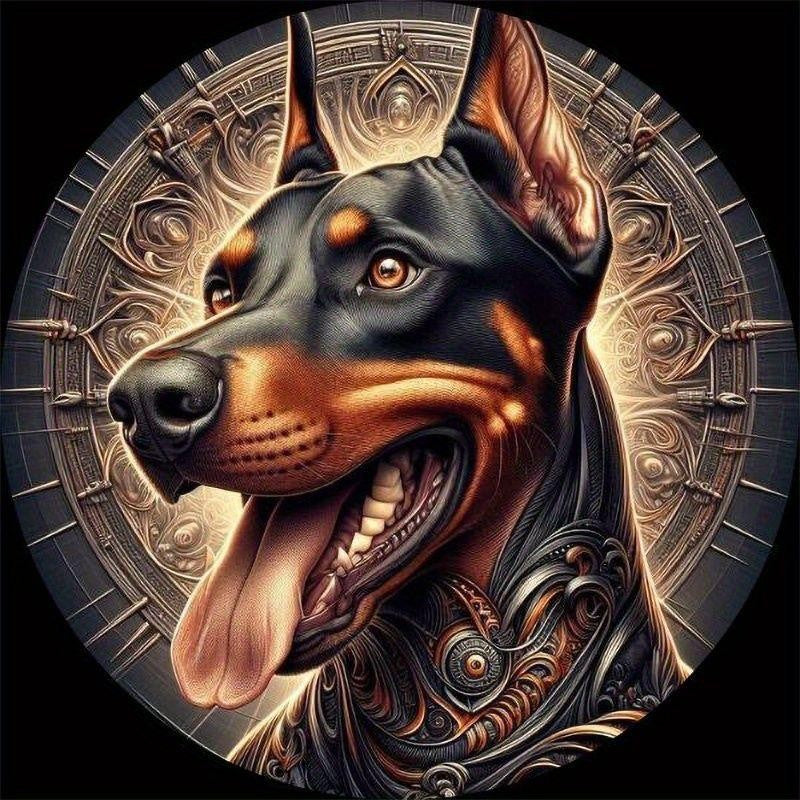 Dog Doberman | Diamond Painting