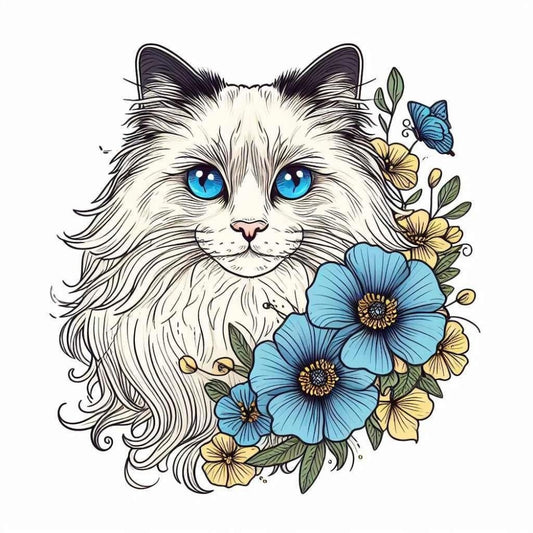 Ragdoll Cat | Diamond Painting