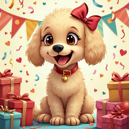 Poodle Dog | Diamond Painting