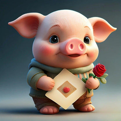 Pig | Diamond Painting