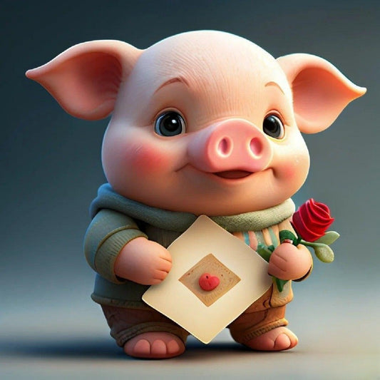 Pig | Diamond Painting