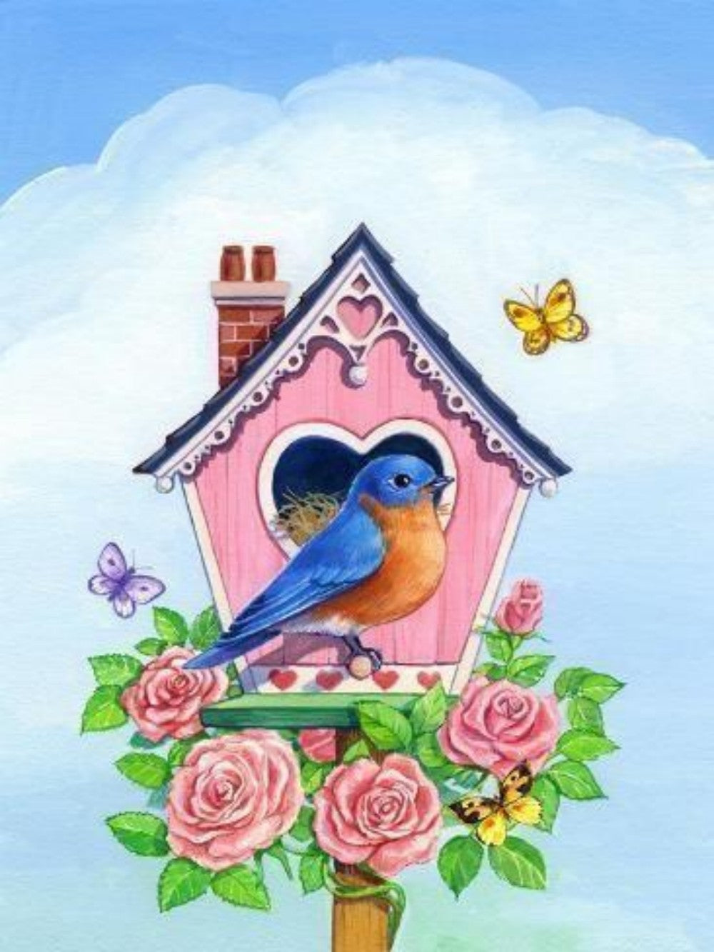 Bird House | Diamond Painting