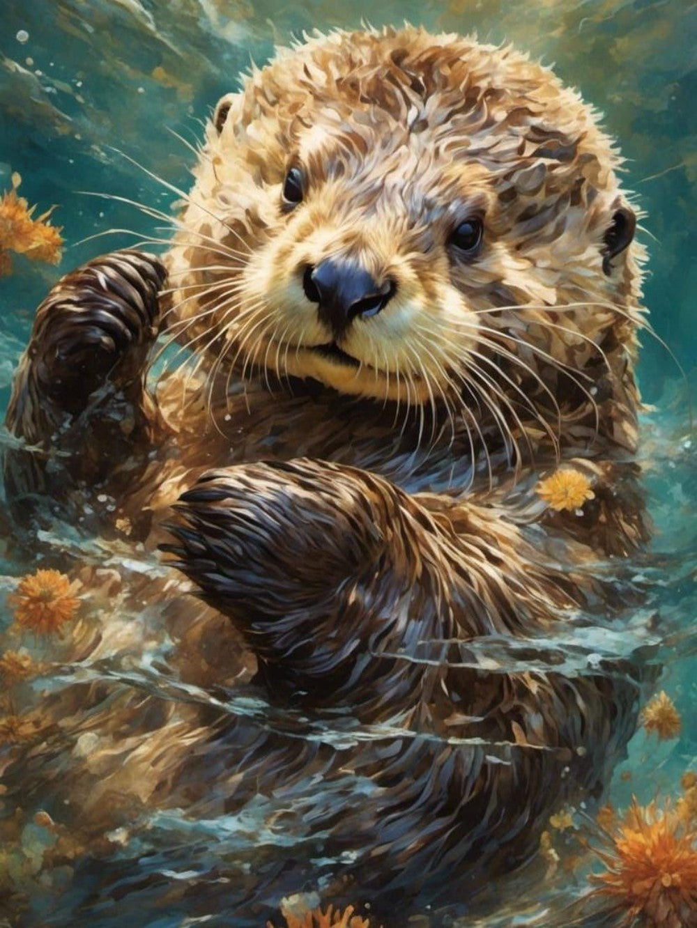 Sea Otter | Diamond Painting