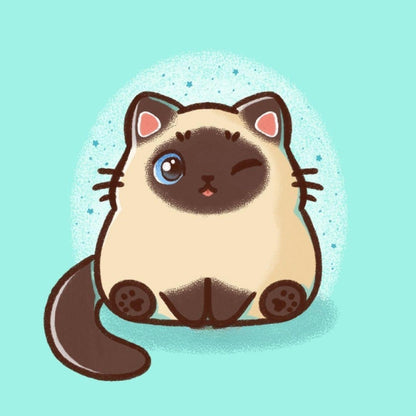 Siamese Cat | Diamond Painting