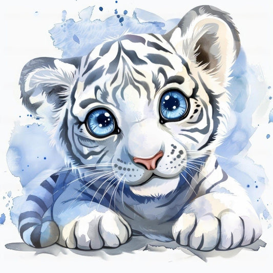 White Tiger | Diamond Painting