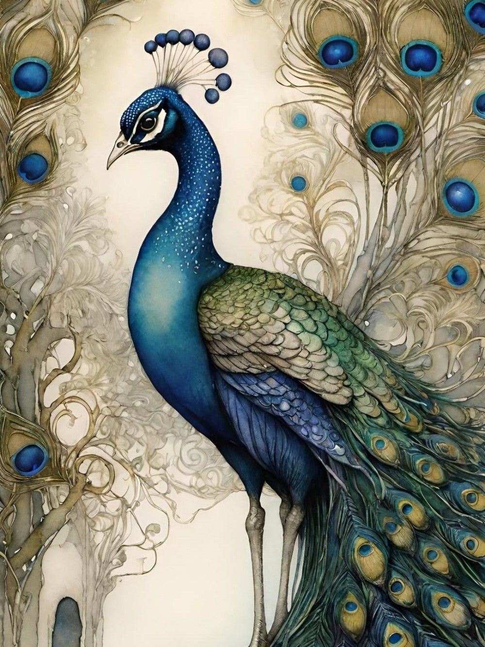 Peacock | Diamond Painting