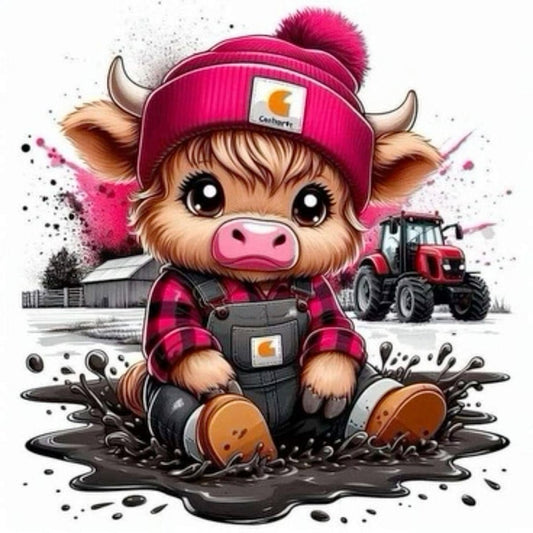 Highland Cow | Diamond Painting