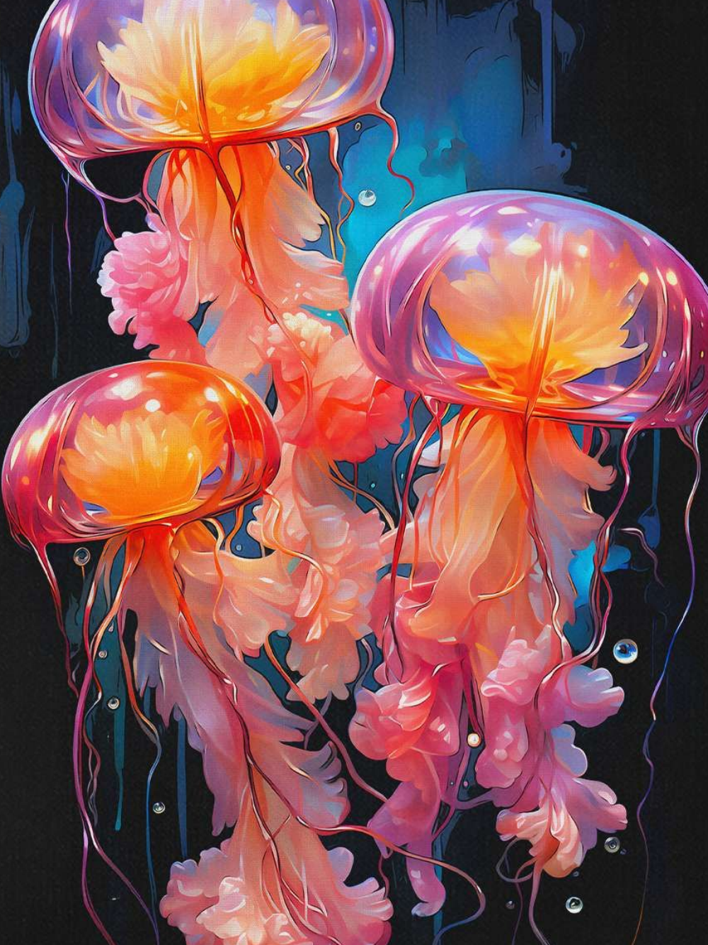 Jellyfish | Diamond Painting