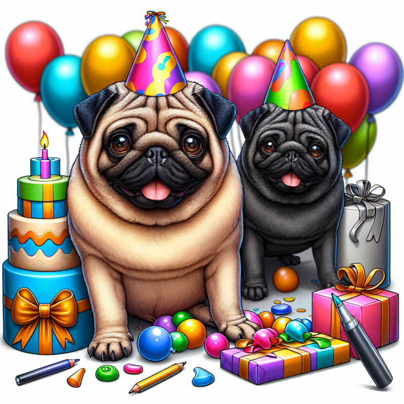 Dog Pug | Diamond Painting