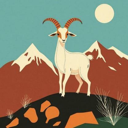 Goat | Diamond Painting