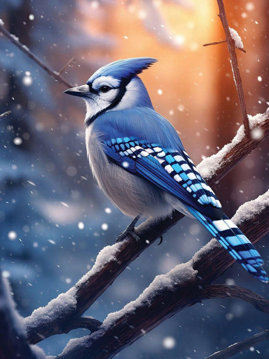 Blue Jay | Diamond Painting