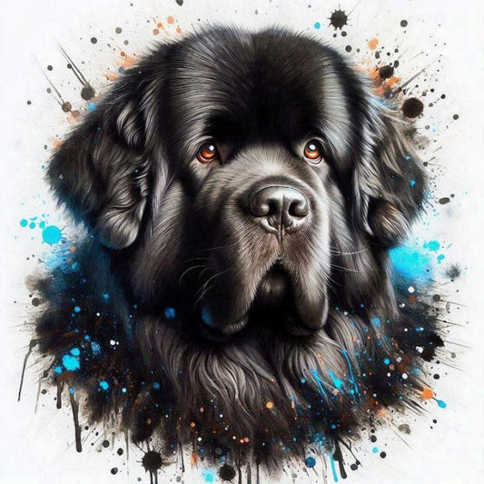 Newfoundland Dog | Diamond Painting