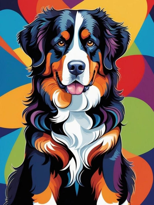 Bernese Mountain Dog | Diamond Painting