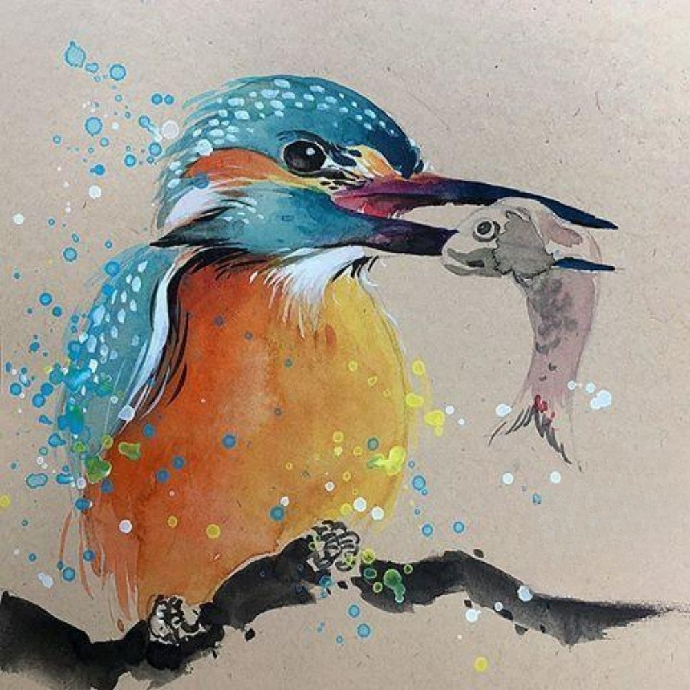 Kingfisher | Diamond Painting