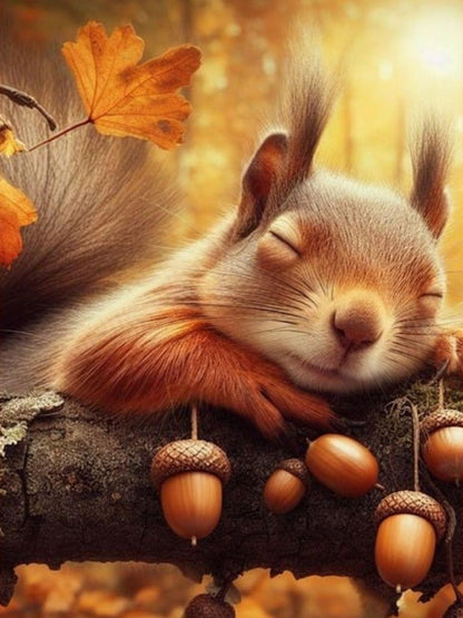 Squirrel | Diamond Painting