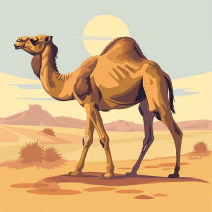 Camel | Diamond Painting