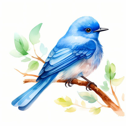 Blue Bird | Diamond Painting