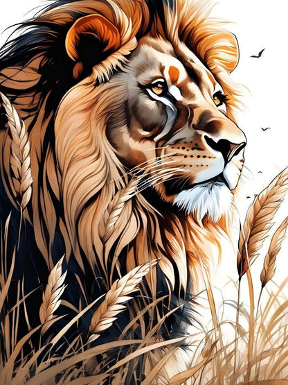 Lion | Diamond Painting