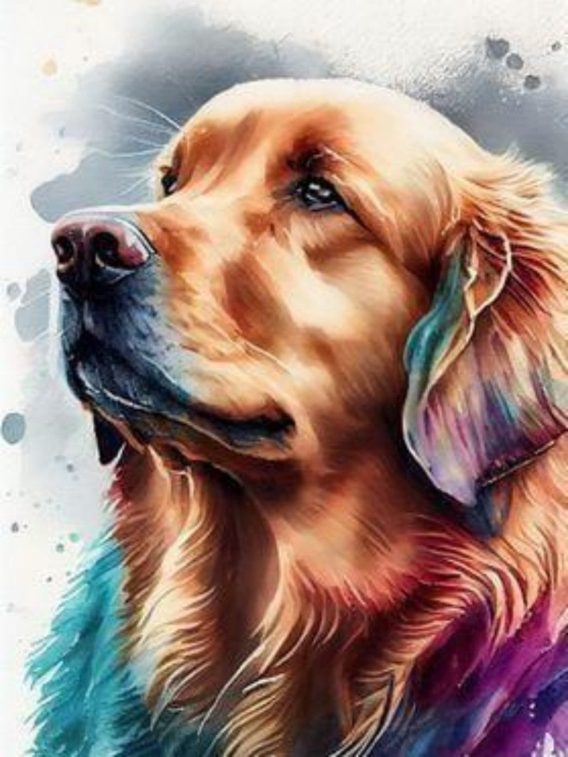 Golden Retriever Dog | Diamond Painting