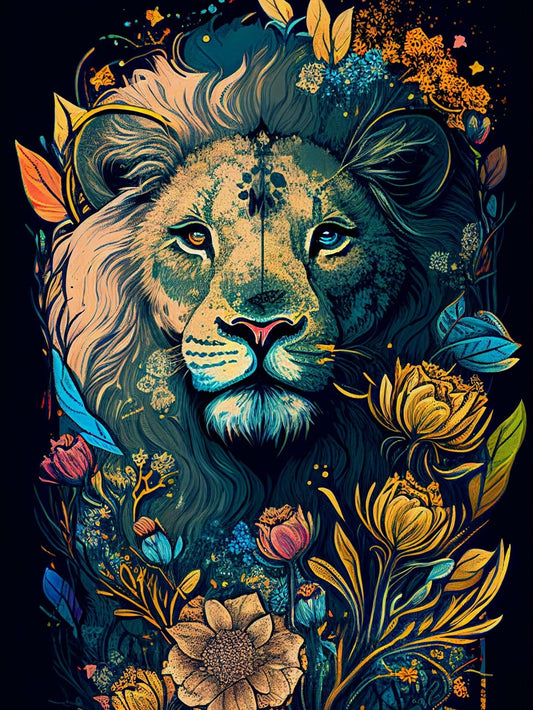 Lion | Diamond Painting