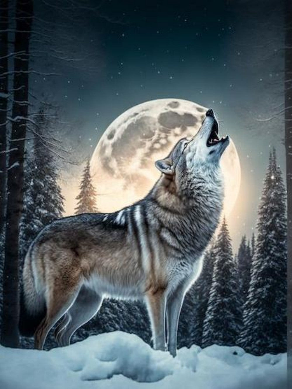 Wolf | Diamond Painting