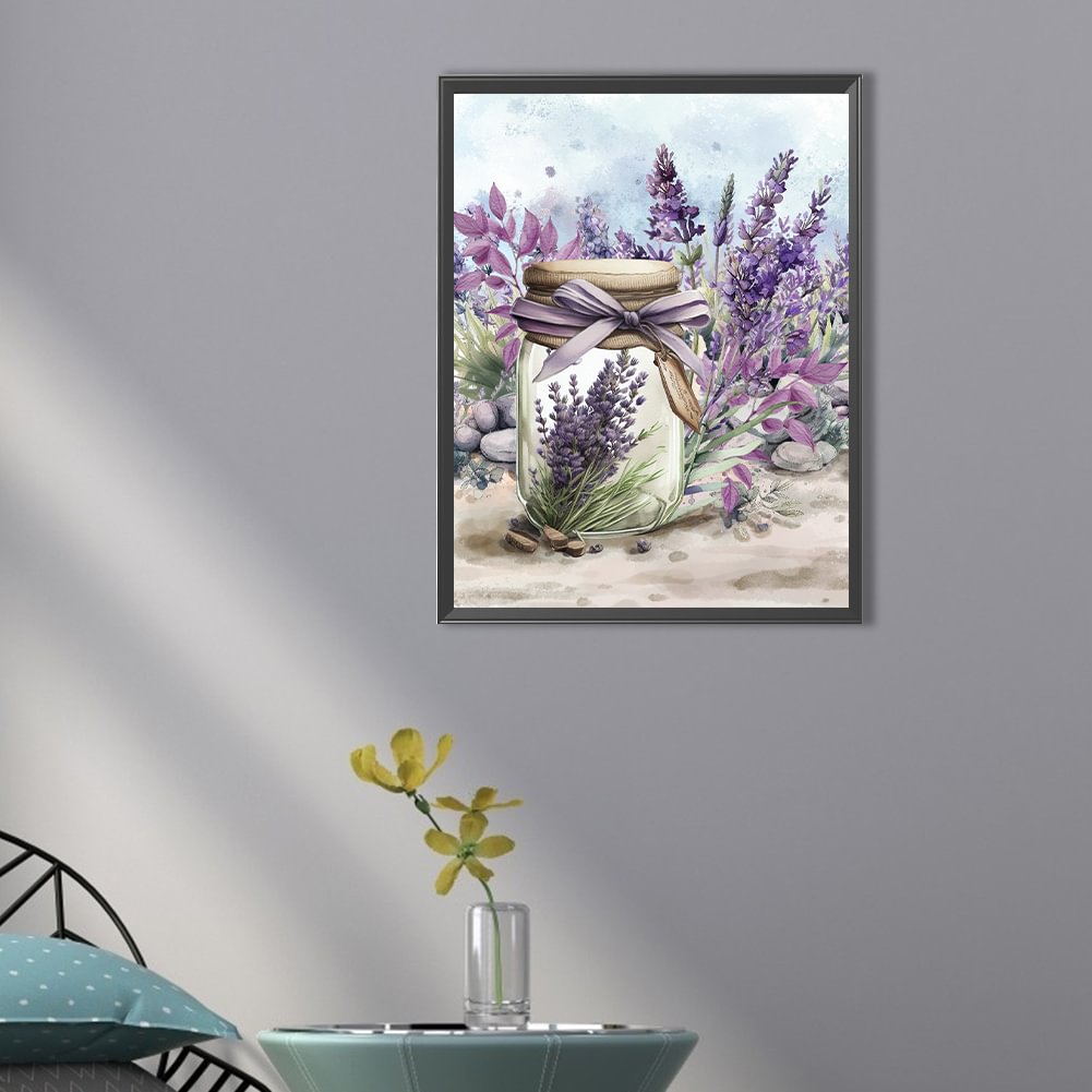 Flower Lavender | Diamond Painting