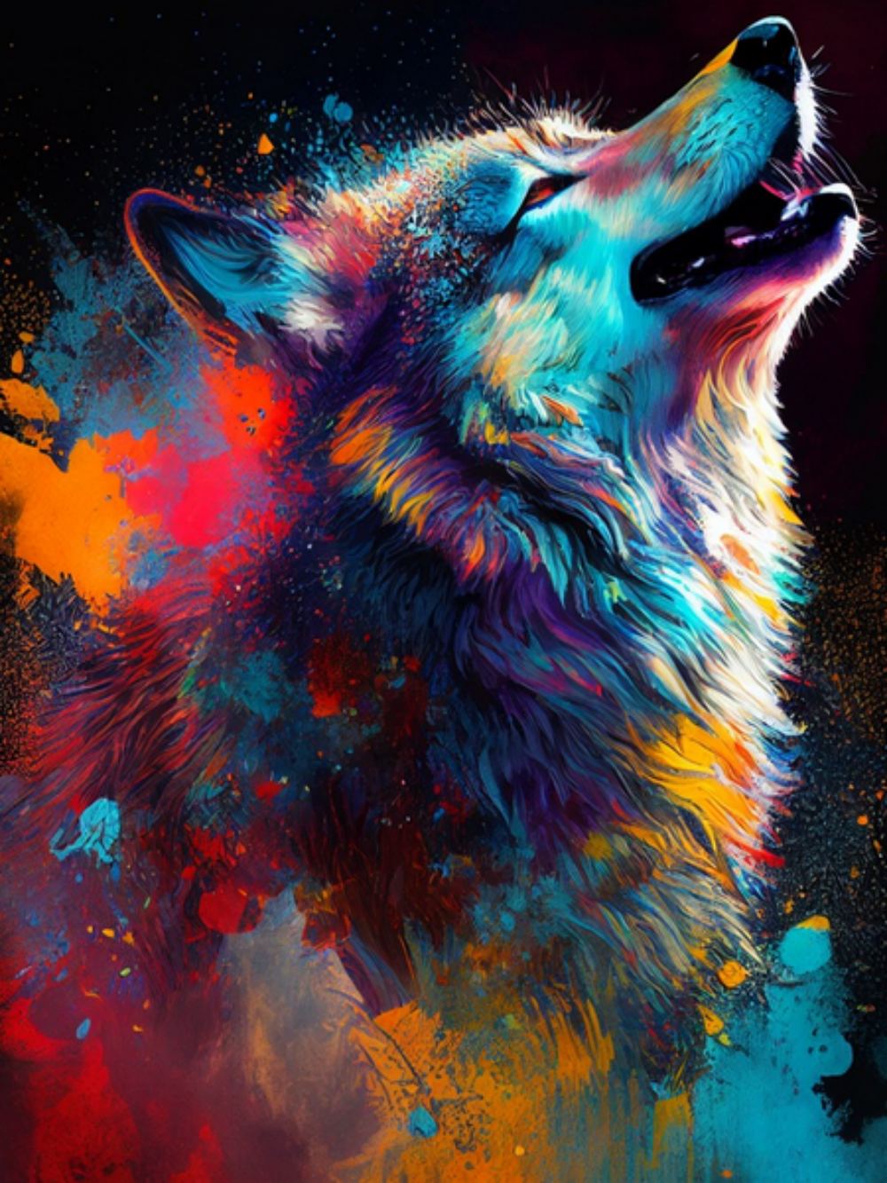 Wolf | Diamond Painting