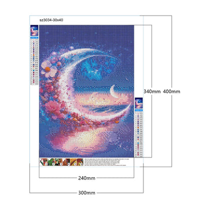 Moon Flower | Diamond Painting