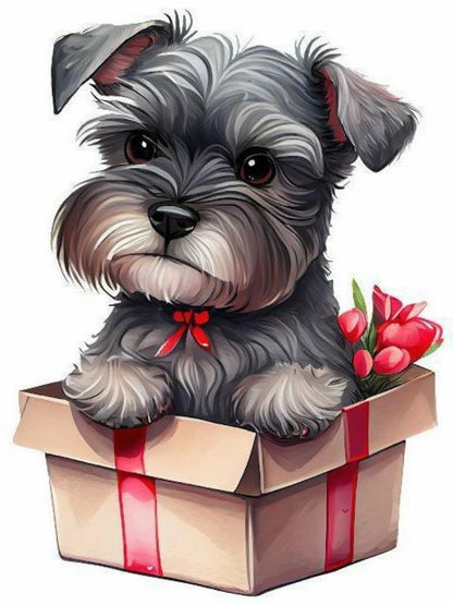 Dog Schnauzer | Diamond Painting
