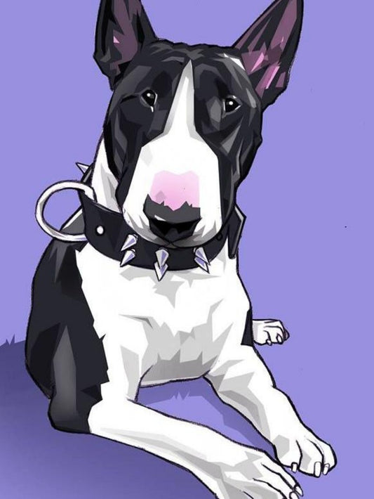 English Bull Terrier Dog | Diamond Painting